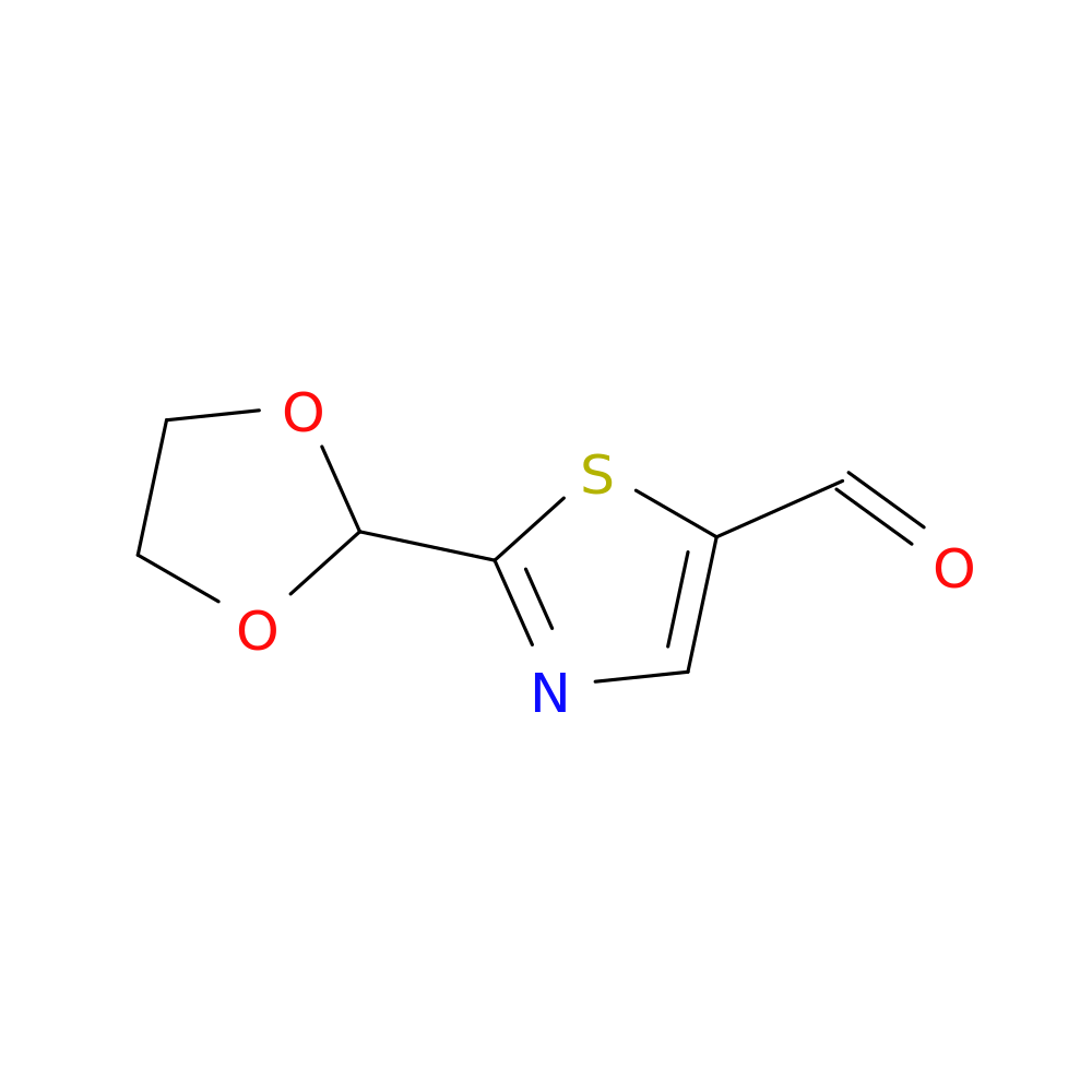 2-(1,3-dioxolan-2-yl)-1,3-thiazole-5-carbaldehyde