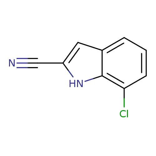 1H-Indole-2-carbonitrile, 7-chloro-
