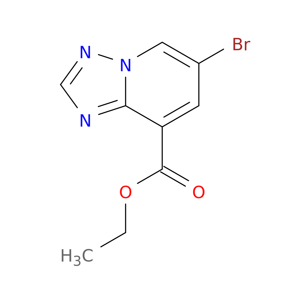 ethyl 6-bromo-[1,2,4]triazolo[1,5-a]pyridine-8-carboxylate