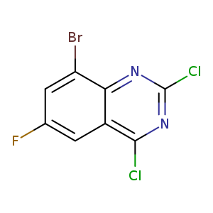 8-BROMO-2,4-DICHLORO-6-FLUOROQUINAZOLINE
