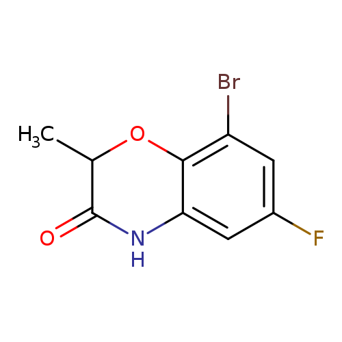 8-Bromo-6-fluoro-2-methyl-2,4-dihydro-1,4-benzoxazin-3-one
