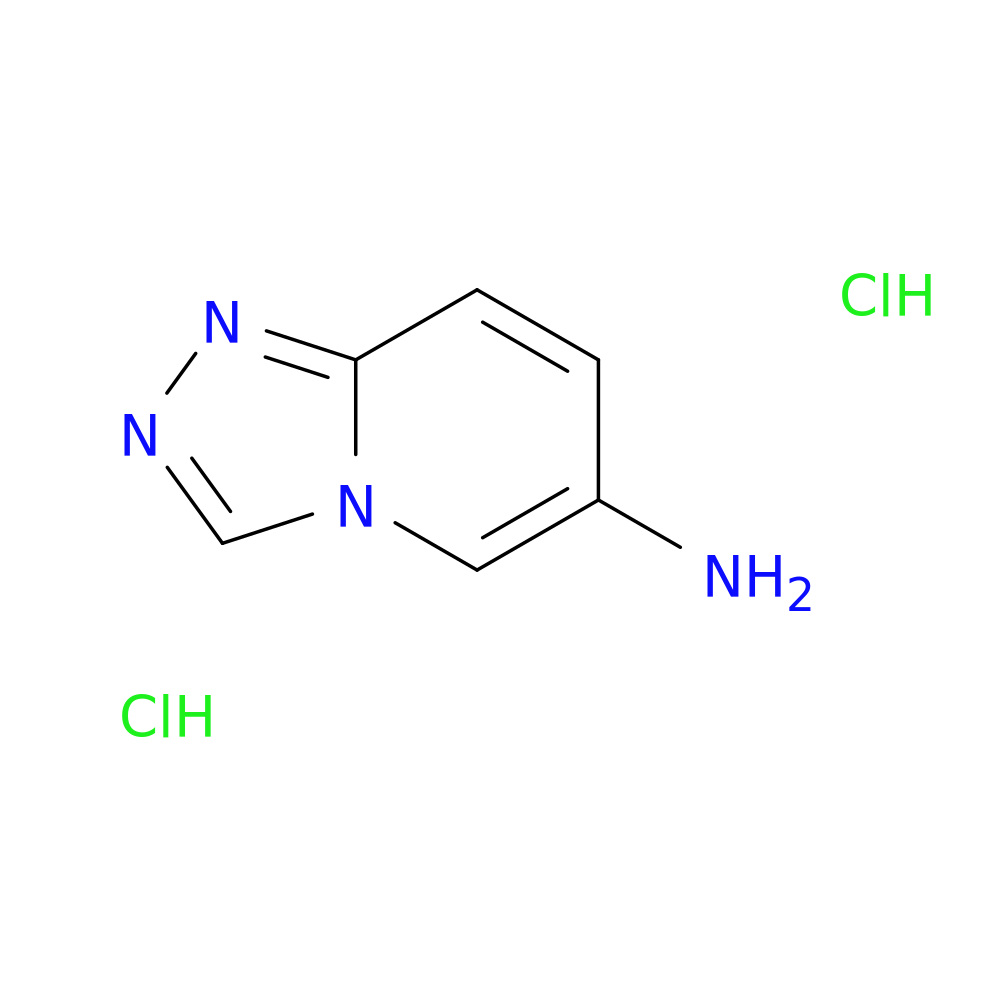 [1,2,4]triazolo[4,3-a]pyridin-6-amine dihydrochloride