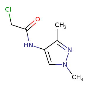 2-Chloro-n-(1,3-dimethyl-1h-pyrazol-4-yl)acetamide