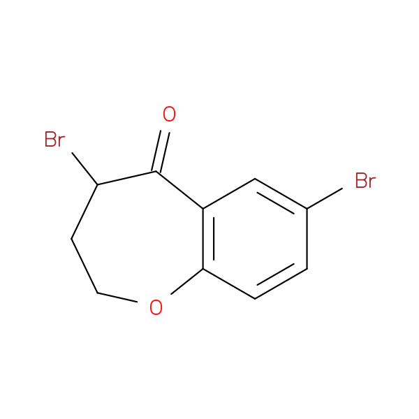 4,7-dibromo-2,3,4,5-tetrahydro-1-benzoxepin-5-one