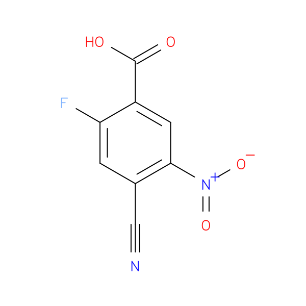 4-Cyano-2-fluoro-5-nitrobenzoic acid