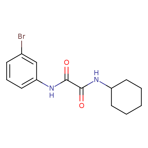 N~1~-(3-bromophenyl)-N~2~-cyclohexylethanediamide