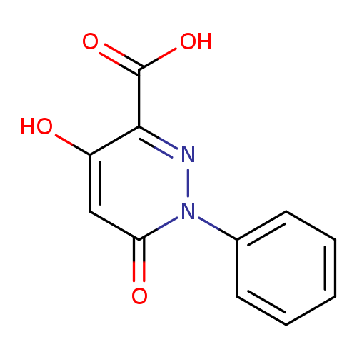 4-Hydroxy-6-oxo-1-phenyl-1,6-dihydropyridazine-3-carboxylic acid
