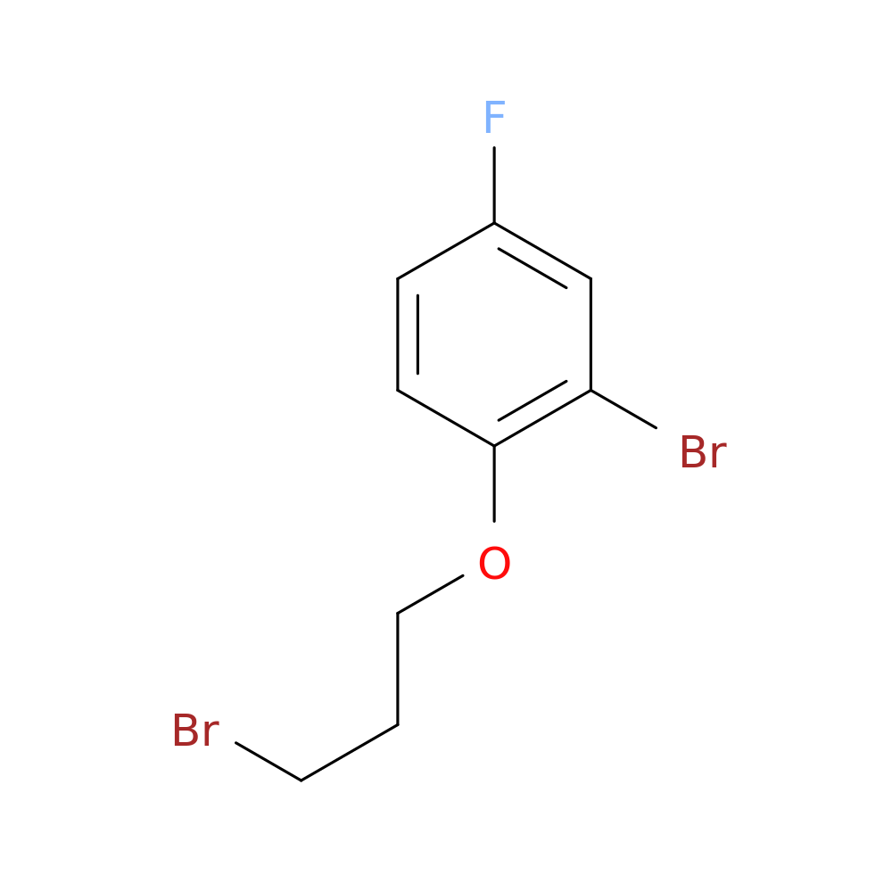 2-bromo-1-(3-bromopropoxy)-4-fluorobenzene
