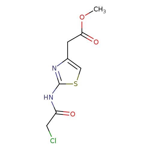 methyl 2-[2-(2-chloroacetamido)-1,3-thiazol-4-yl]acetate