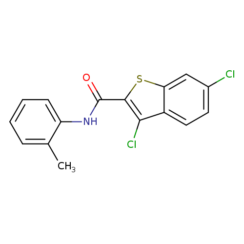 3,6-Dichloro-N-(o-tolyl)benzo[b]thiophene-2-carboxamide