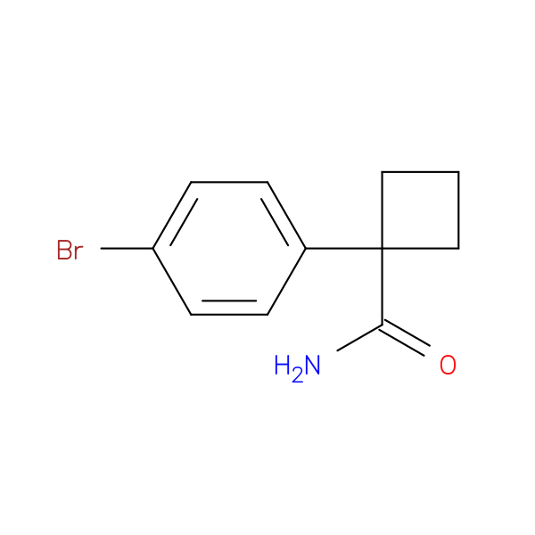 1-(4-bromophenyl)cyclobutane-1-carboxamide
