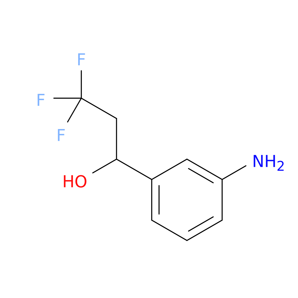 1-(3-aminophenyl)-3,3,3-trifluoropropan-1-ol