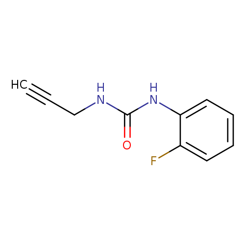 1-(2-fluorophenyl)-3-(prop-2-yn-1-yl)urea