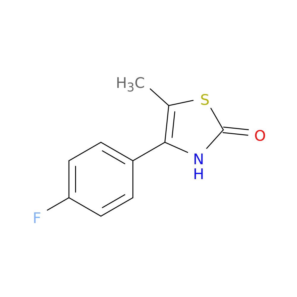 4-(4-fluorophenyl)-5-methyl-2,3-dihydro-1,3-thiazol-2-one
