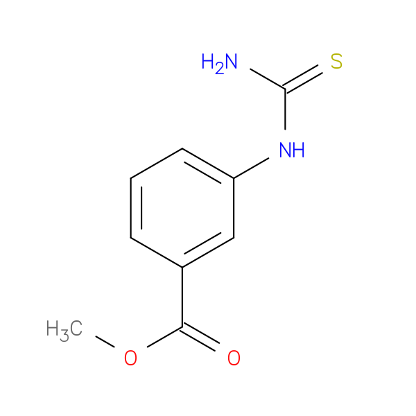 Methyl 3-thioureidobenzoate