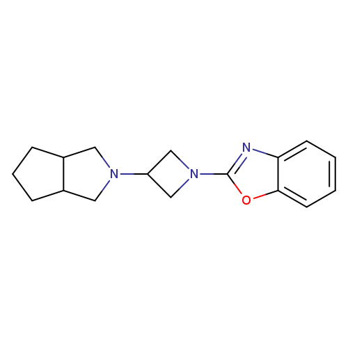 2-(3-{octahydrocyclopenta[c]pyrrol-2-yl}azetidin-1-yl)-1,3-benzoxazole