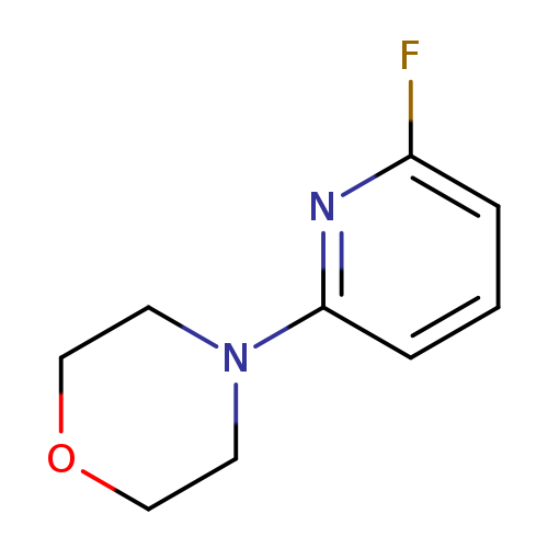 4-(6-Fluoropyridin-2-yl)morpholine
