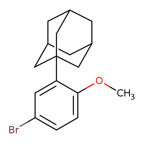 Tricyclo[3.3.1.13,7]decane, 1-(5-bromo-2-methoxyphenyl)-