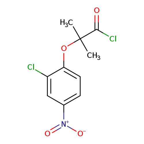 2-(2-Chloro-4-nitrophenoxy)-2-methylpropanoyl chloride