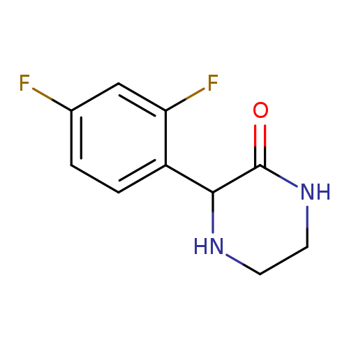 3-(2,4-difluorophenyl)piperazin-2-one