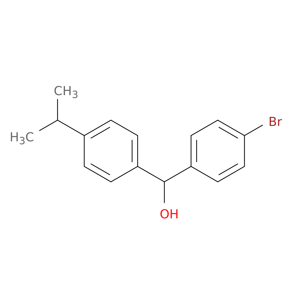 (4-Bromophenyl)(4-isopropylphenyl)methanol