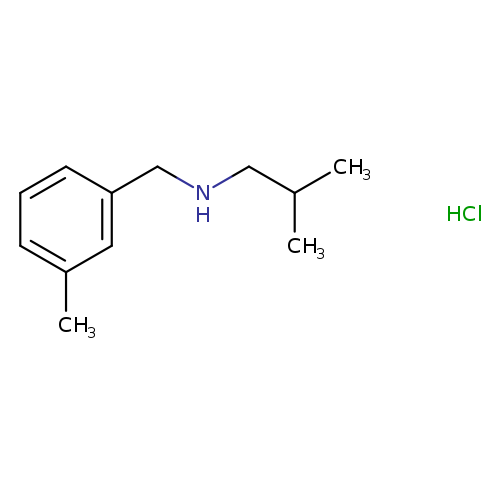[(3-methylphenyl)methyl](2-methylpropyl)amine hydrochloride