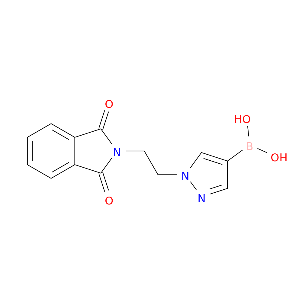 1-[2-(1,3-Dioxoisoindol-2-yl)ethyl]pyrazole-4-boronic acid