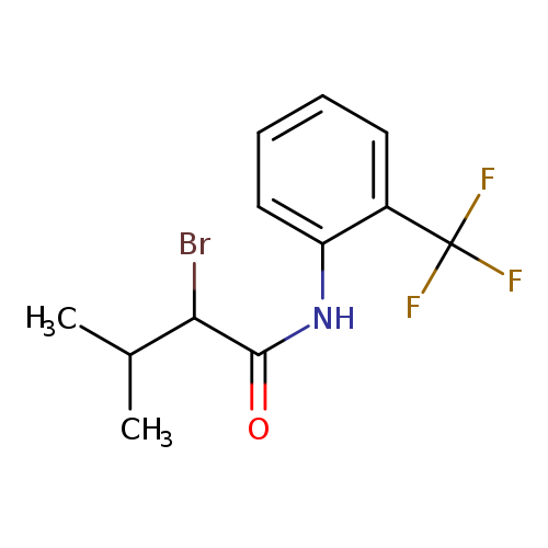 2-Bromo-3-methyl-n-[2-(trifluoromethyl)phenyl]butanamide
