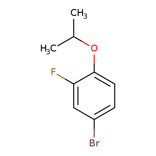 Benzene, 4-bromo-2-fluoro-1-(1-methylethoxy)-