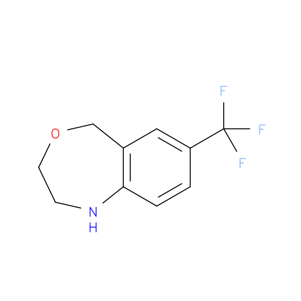 7-(trifluoromethyl)-1,2,3,5-tetrahydro-4,1-benzoxazepine