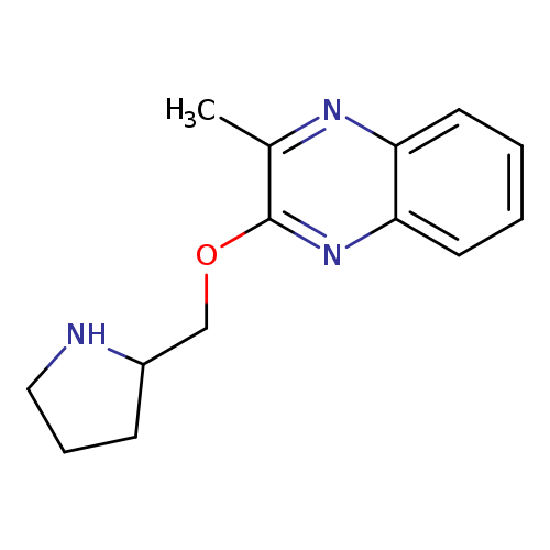 2-methyl-3-(pyrrolidin-2-ylmethoxy)quinoxaline