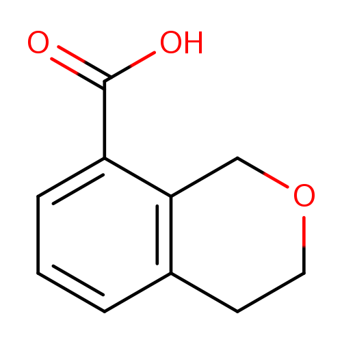 3,4-dihydro-1H-2-benzopyran-8-carboxylic acid