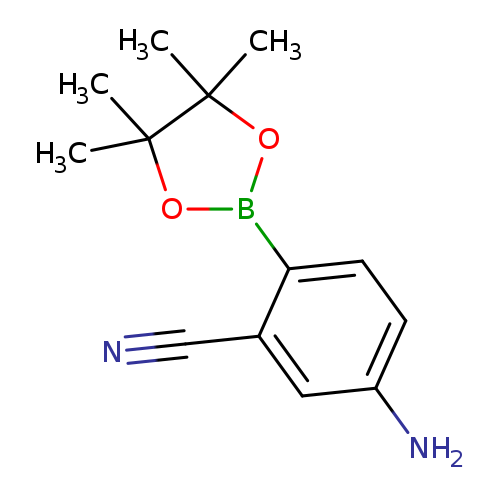 5-Amino-2-(tetramethyl-1,3,2-dioxaborolan-2-yl)benzonitrile