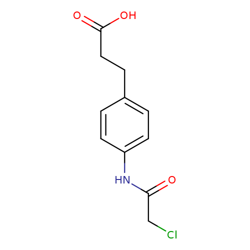 3-(4-(2-Chloroacetamido)phenyl)propanoic acid
