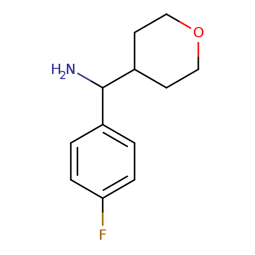 (4-fluorophenyl)(oxan-4-yl)methanamine