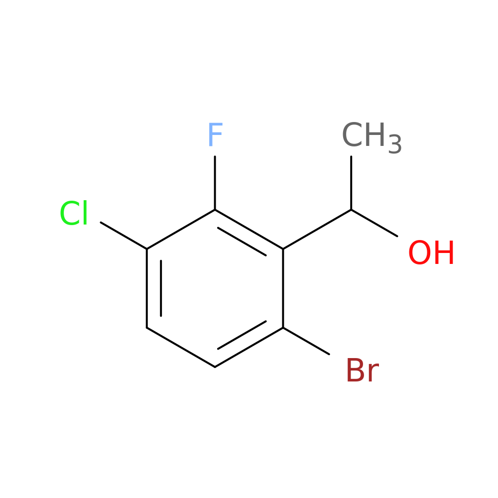 1-(6-bromo-3-chloro-2-fluorophenyl)ethanol