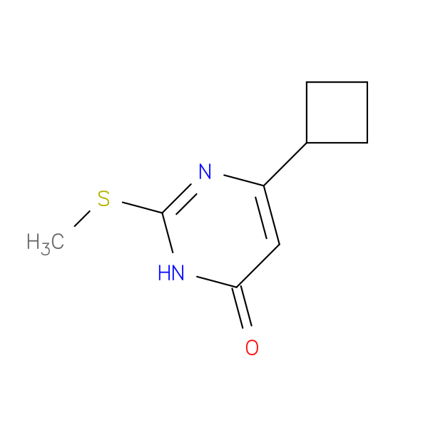 6-cyclobutyl-2-(methylthio)pyrimidin-4(3H)-one