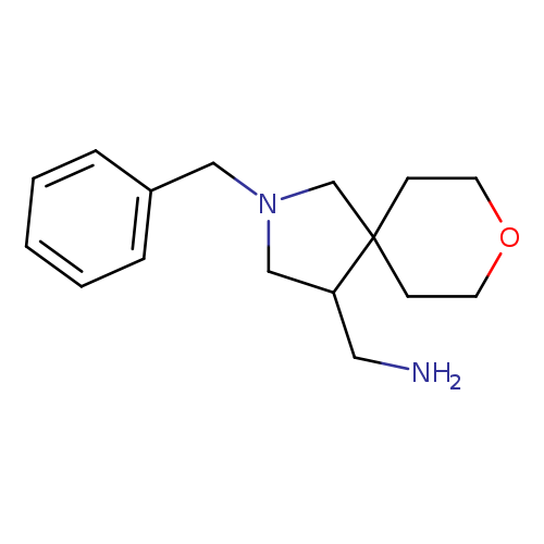 {2-benzyl-8-oxa-2-azaspiro[4.5]decan-4-yl}methanamine