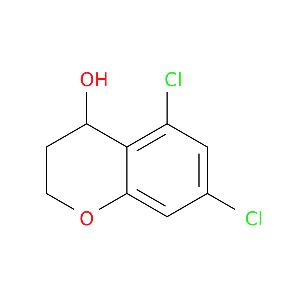 5,7-dichloro-3,4-dihydro-2H-1-benzopyran-4-ol