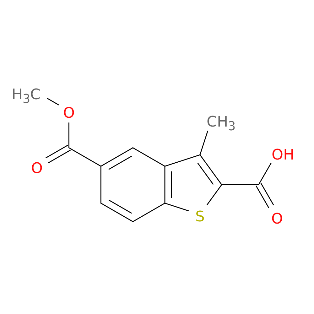 5-(methoxycarbonyl)-3-methyl-1-benzothiophene-2-carboxylic acid