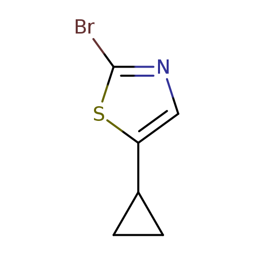 Thiazole, 2-bromo-5-cyclopropyl-