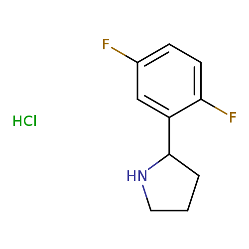 2-(2,5-Difluoro-phenyl)-pyrrolidine,hydrochloride