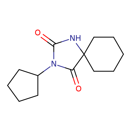 3-cyclopentyl-1,3-diazaspiro[4.5]decane-2,4-dione