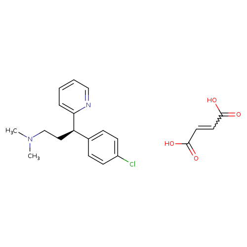 (-)-Chlorpheniramine maleate