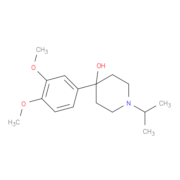 4-(3,4-Dimethoxyphenyl)-4-hydroxy-1-iso-propylpiperidine
