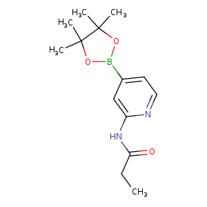 N-[4-(4,4,5,5-Tetramethyl-[1,3,2]dioxaborolan-2-yl)-pyridin-2-yl]-propionamide