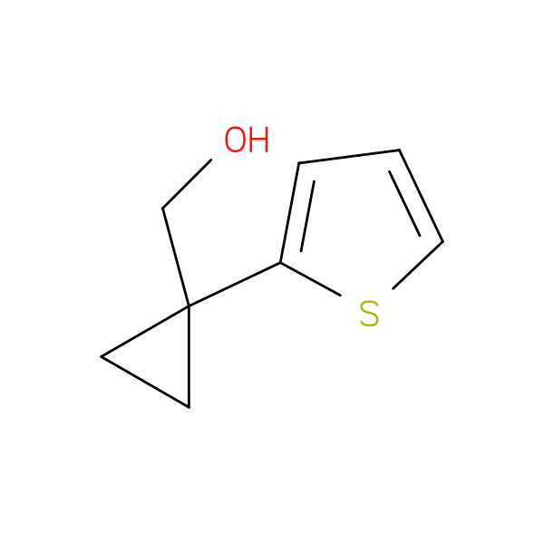 [1-(thiophen-2-yl)cyclopropyl]methanol