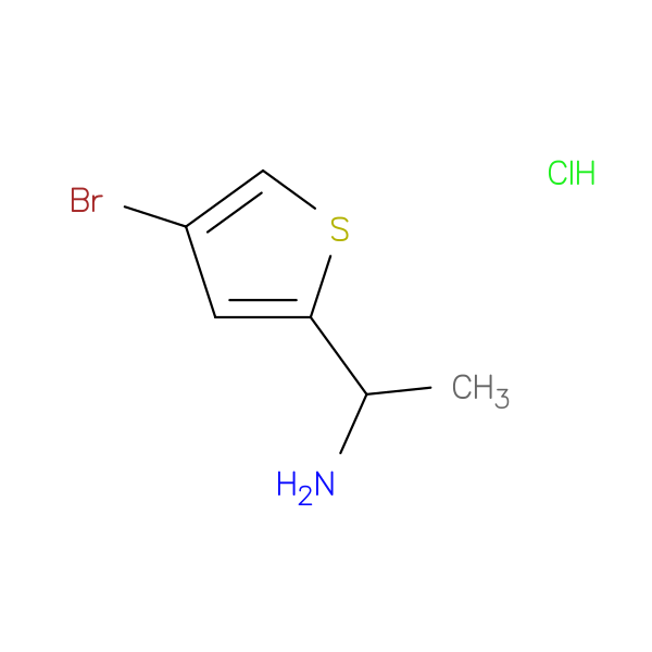 1-(4-Bromothiophen-2-yl)ethanamine hydrochloride