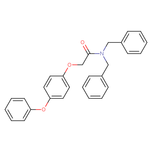 N,N-dibenzyl-2-(4-phenoxyphenoxy)acetamide