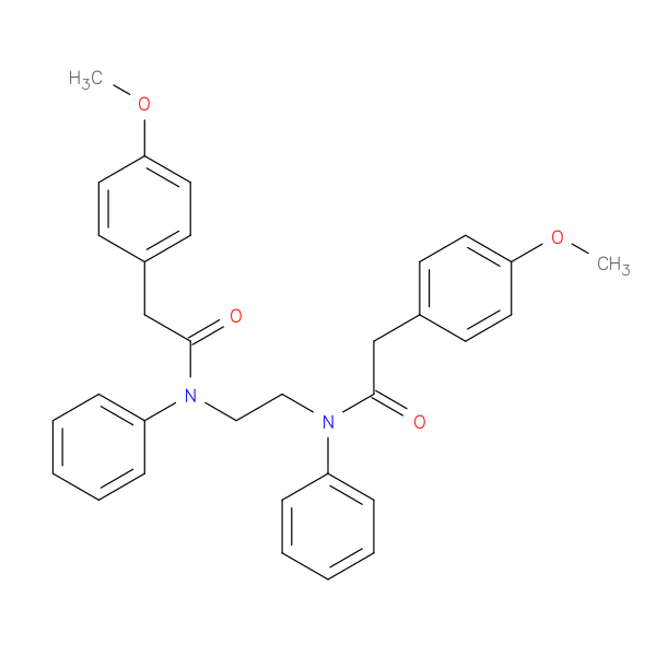 2-(4-methoxyphenyl)-N-(2-{[(4-methoxyphenyl)acetyl]anilino}ethyl)-N-phenylacetamide